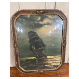 USS Constitution Offset Lithograph
