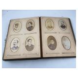 Victorian Gilt Leather Photograph Album