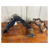 3 J.L. Mott Iron Works Harness Brackets