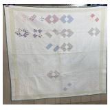 Mid-20th C. American Applique Quilt