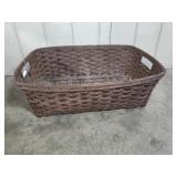 Rectangular Wood Splint Laundry Basket