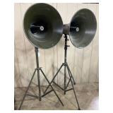 Pair University Sound Military PA Horns