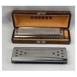 Hohner Chromonika & Easttop Harmonicas