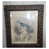 c. 1900 Silver Gelatin Portrait, Woman