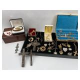 Trifari & Swarovski Vtg Jewelry & Icons