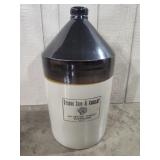Strong Cobb & Co Two Tone Stoneware Jug