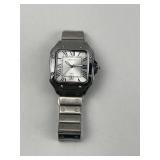 Cartier Santos White Gold Quartz Watch
