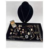 Vtg 14K Gold, Costume & Intaglio