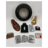 Ronson & Patterson Lighters & Tire Tray