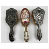 Set Art Nouveau & Classical Hairbrushes