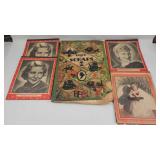 1930s Hollywood Movie Star Ephemera