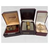 Trio Wittnauer Gold-Tone Quartz Watches