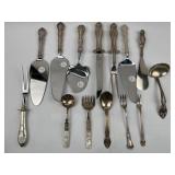 Str. & Silver-Plated Serving Utensils