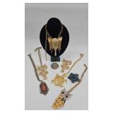 Animal Motif Costume Jewelry Set
