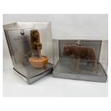 Pair Steiff Museum Replica Mohair Bears