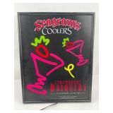 Seagram's Coolers Lighted Daiquiri Sign