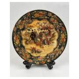 Royal Satsuma Porc. Cabinet Plate