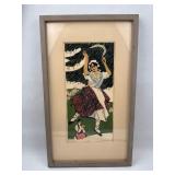 Paul B. Arnold Color Woodcut Provencale