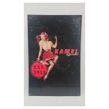 Kamel Cigarettes Advertising Metal Sign