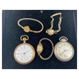 Tavannes, Gruen, Elgin & Timex Watches