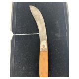 Russell Curved Steel Skinning Knife