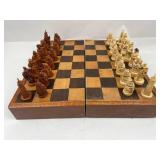 Hisaaki Japanese Figural Chess Set