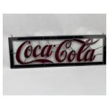 Coca-Cola Stained Glass Sign