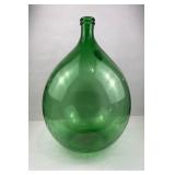 European Emerald Green Glass Demijohn