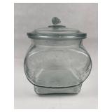Planters Glass Jar w/ Peanut Finial