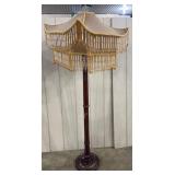 Chinoiserie Lacquered Pagoda Floor Lamp