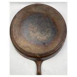 American #12 3-Notch Cast Iron Skillet