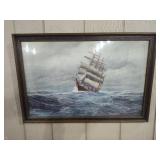 Johannes Holst: Passat Marine Print