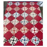 American Pinwheel Patchwork Quilt