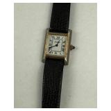 Cartier 18K Gold Electroplated Tank