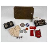 Early 20th C. Japanese Mil. & Ind. Set