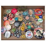 Political & Union Buttons & Badges