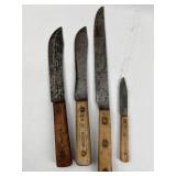 Old Hickory Carbon Steel Kitchen Knives