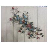 Patinated Metal Botanical Sculpture