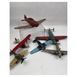 Hubley & Tootsietoy Toy Airplanes