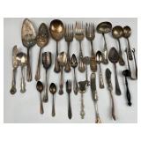 American & English Silverplate Flatware