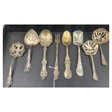 Sterling Serving Pieces w/ Hartdegen Shovel