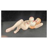 Japanese Ceramic Nude Salt & Pepper Set