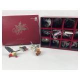Danbury Mint Songbird Xmas Ornaments