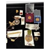 PA Masonic & Fraternal Jewelry Lot