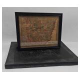 1898 Caldwell OH Atlas & Walling Map