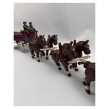 Cast Iron Horse Drawn Commercial Wagon