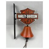 Harley-Davidson Cast Metal Wall Bell