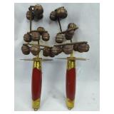 Pair Japanese Kagura-suzu Shinto Bells