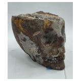 Amethyst Geode Skull Sculpture