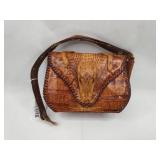 Cuban Hornback Alligator Handbag